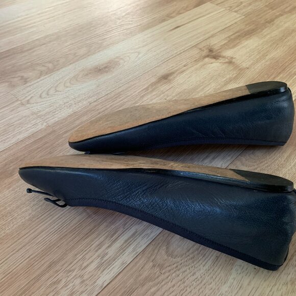 Saks Fifth Avenue Leather Ballet Flats Made in Italy - Picture 10 of 12